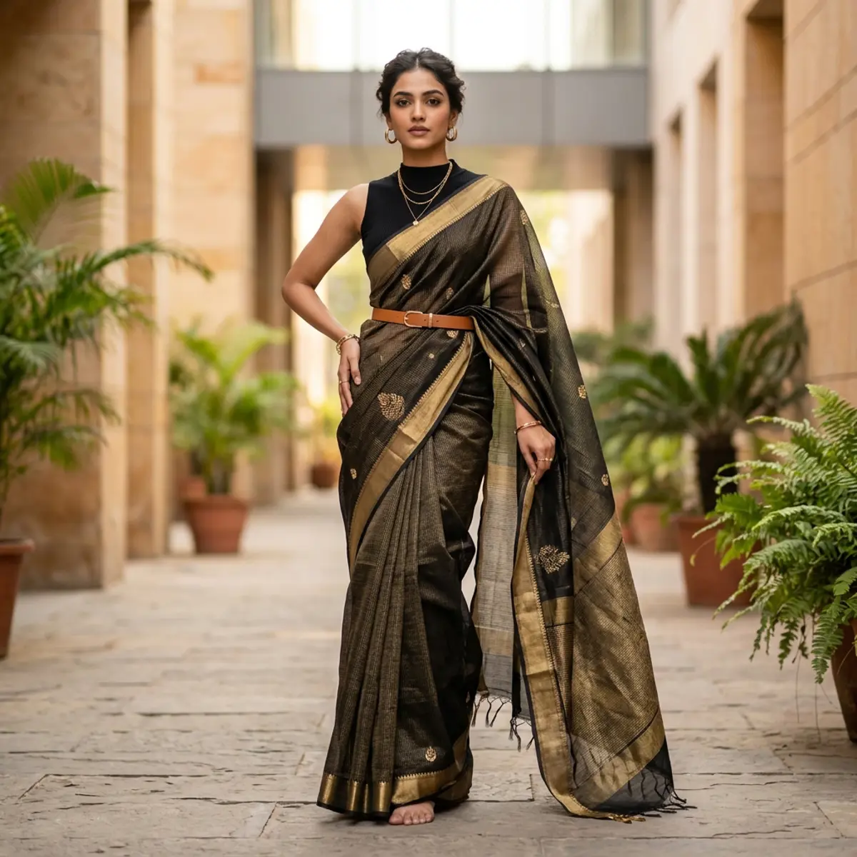 Elevate Your Look: 7 Modern Styling Tips for Your Chanderi Handloom Saree