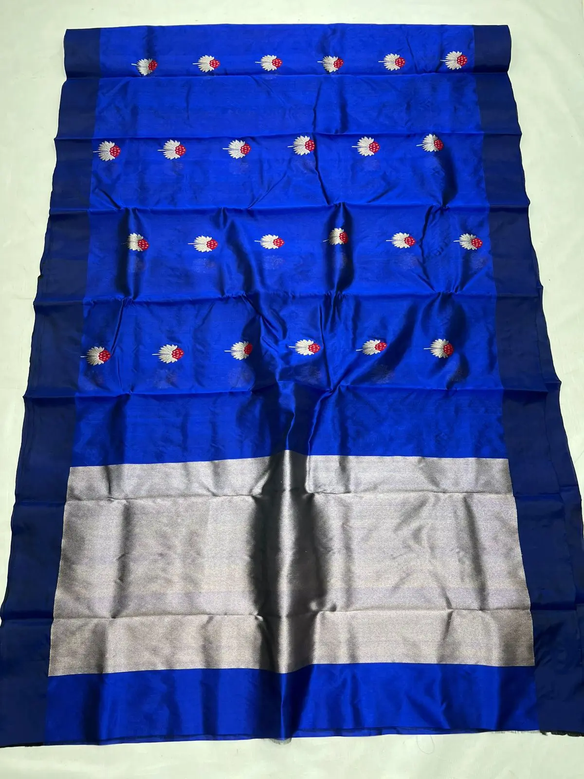 Royal Blue Pattu Silk Saree